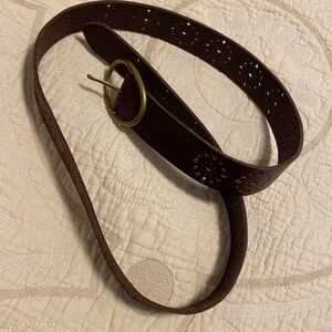 Frye leather belt